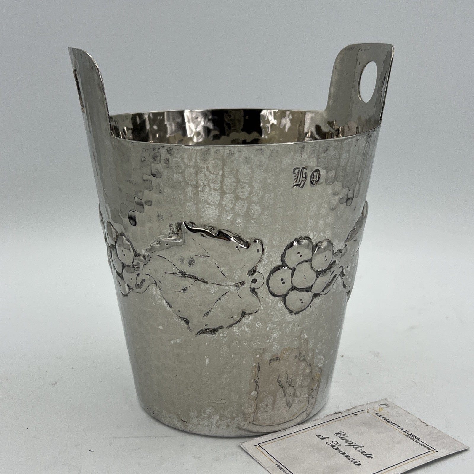 Secchiello porta bottiglia in argento silver plated vintage Callegaro ORIGINALE Categoria  Sheffield & Argento