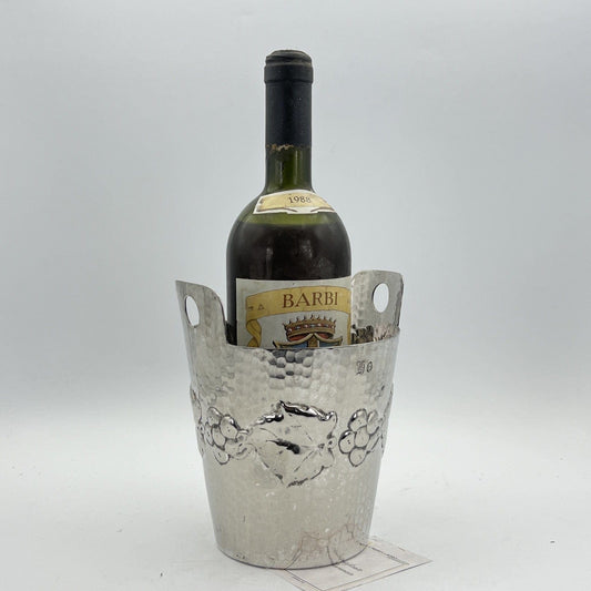 Secchiello porta bottiglia in argento silver plated vintage Callegaro ORIGINALE Categoria  Sheffield & Argento