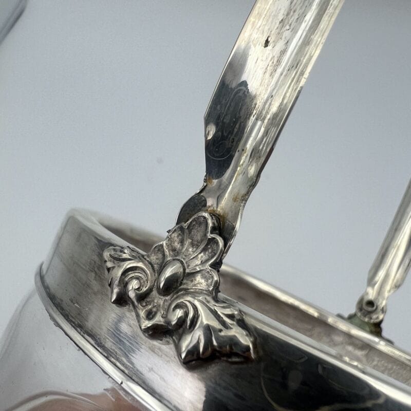 Secchiello portaghiaccio in argento 800 porta ghiaccio vintage anni 70 pinza Categoria  Sheffield & Argento