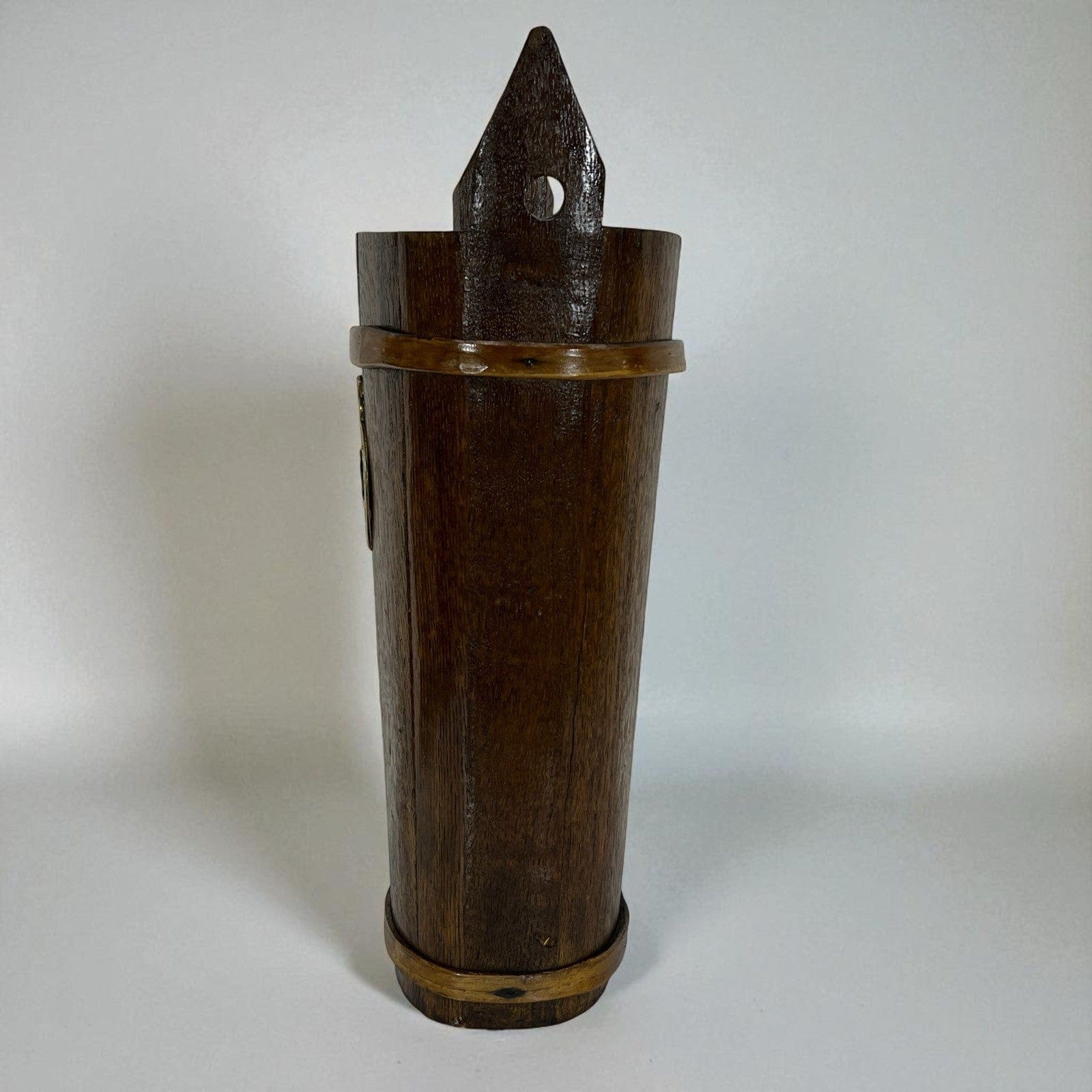 Secchio antico 900 secchiello in legno portaombrelli vintage vecchio gettacarta Categoria  .Tutti gli articoli