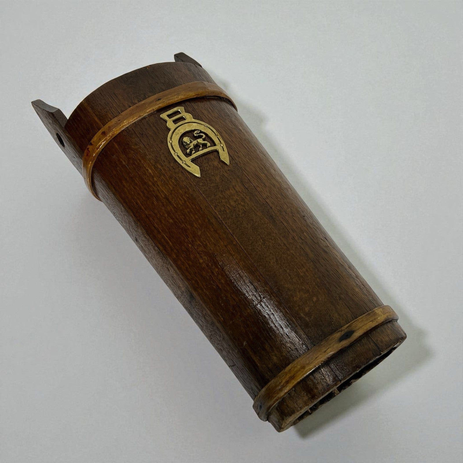 Secchio antico 900 secchiello in legno portaombrelli vintage vecchio gettacarta Categoria  .Tutti gli articoli