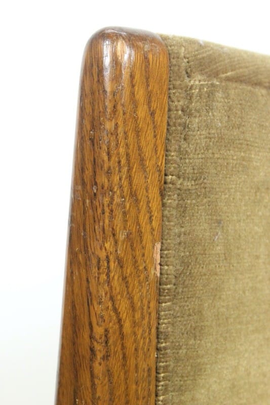 Sedie vintage stile svedese anni 50 60 di legno modernariato coppia sedia verde Categoria  Sedie