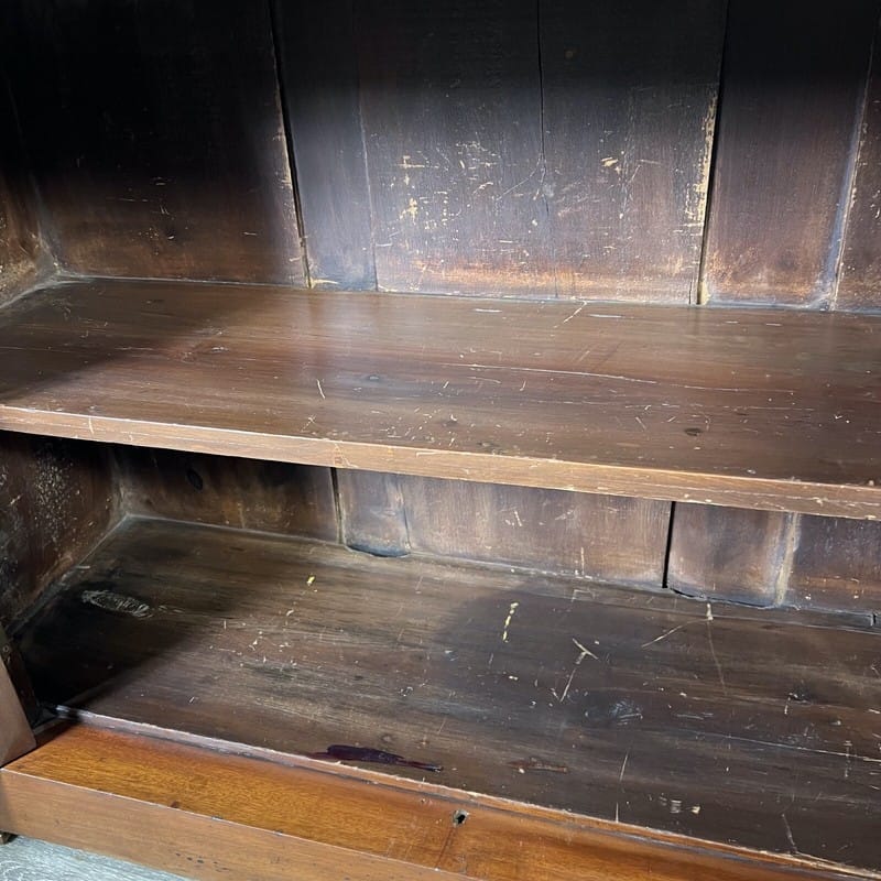 Servante credenza antica inglese epoca vittoriana mobile in noce servantino 800 Categoria  Servante - Servantini