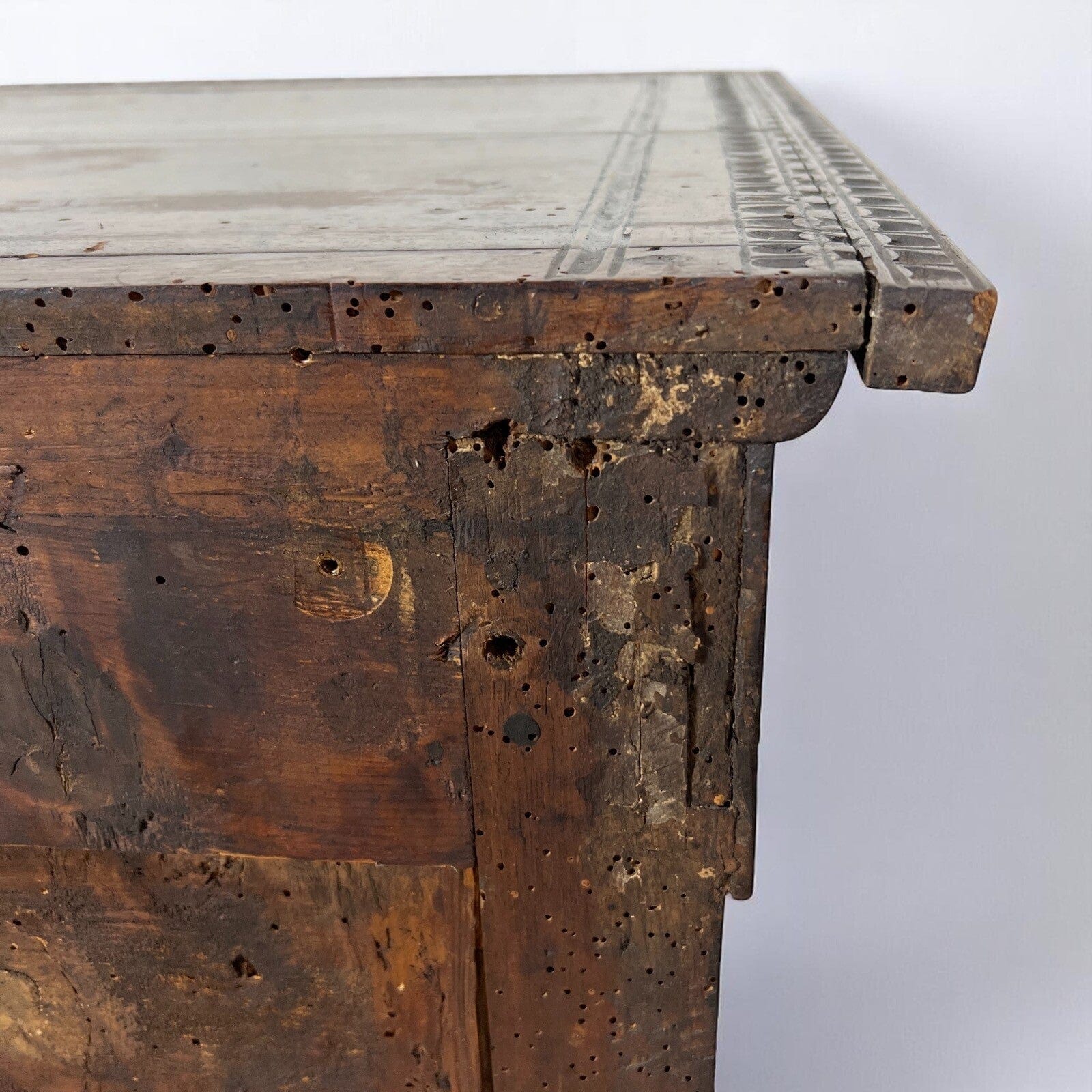 Servante Credenza Antica Madia Piemontese epoca 800 Mobile intagliato Categoria  Servante - Servantini