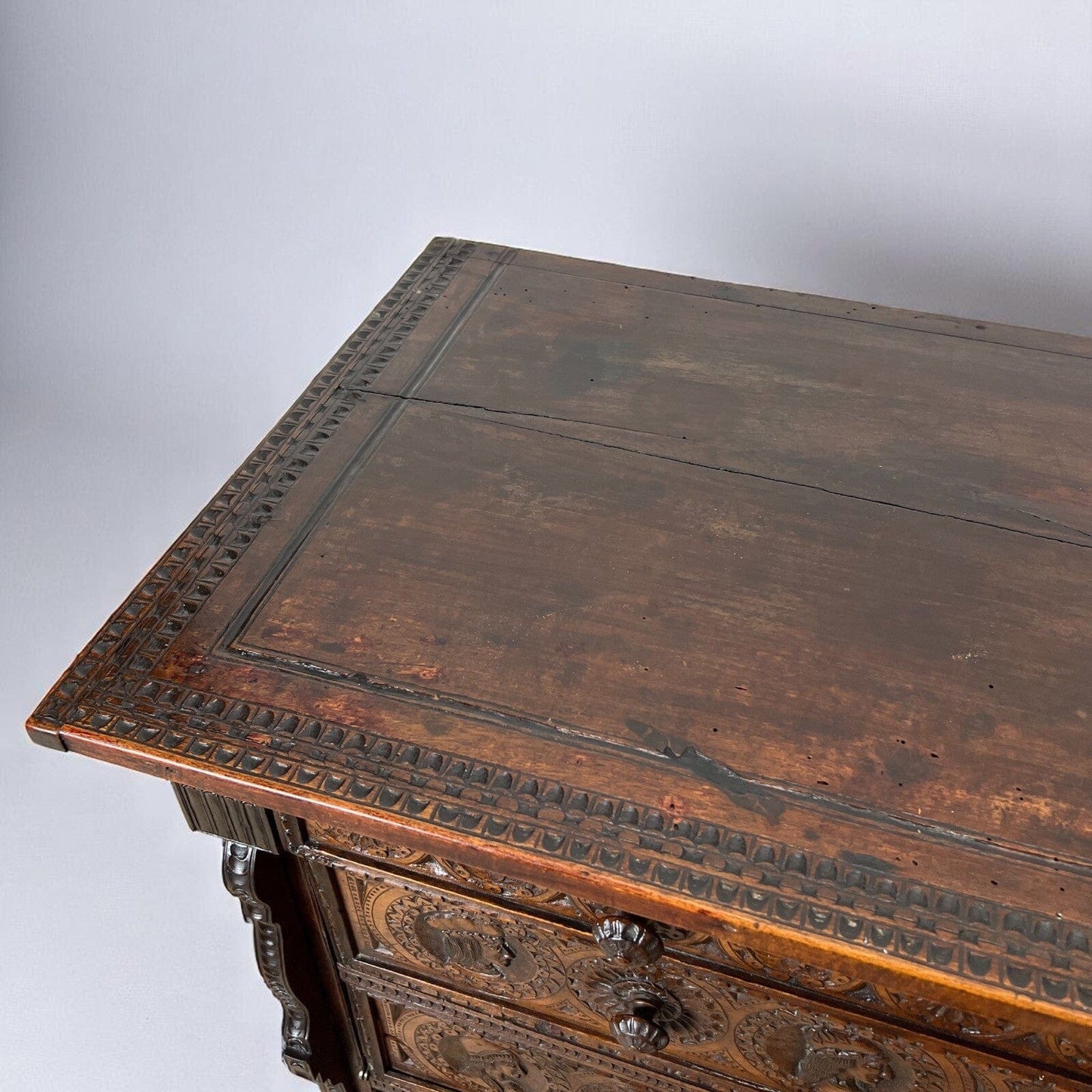 Servante Credenza Antica Madia Piemontese epoca 800 Mobile intagliato Categoria  Servante - Servantini