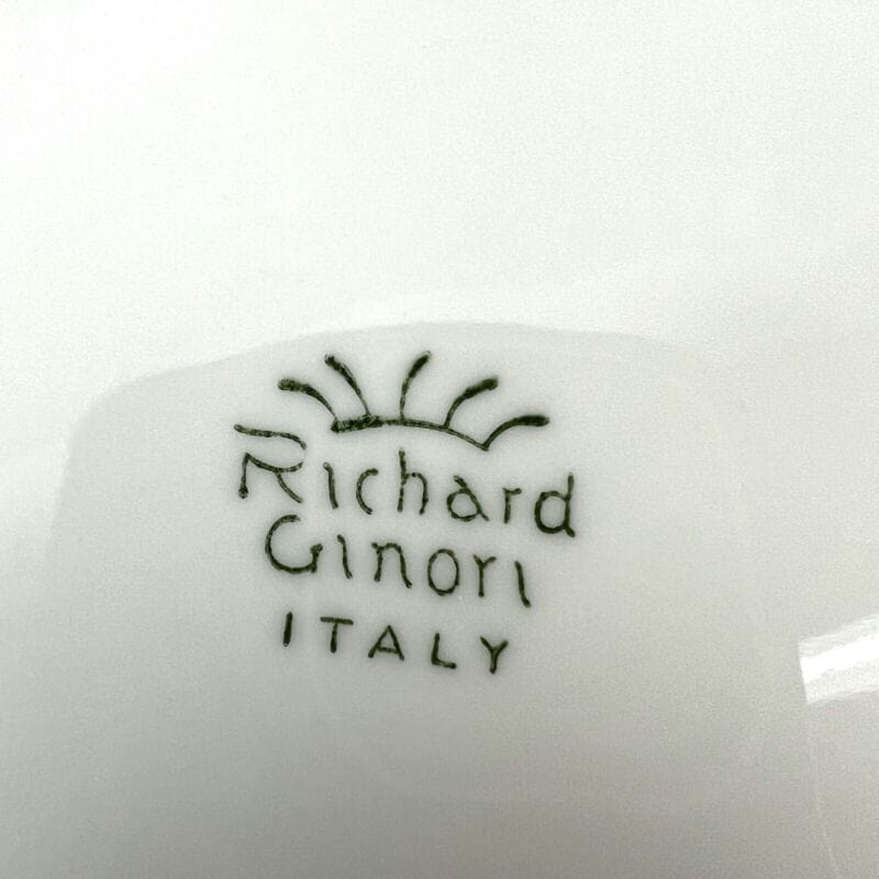 Servizio antico da the te set per 6 tazze in porcellana Vecchio Richard Ginori Categoria  Servizio tazze - Tazze