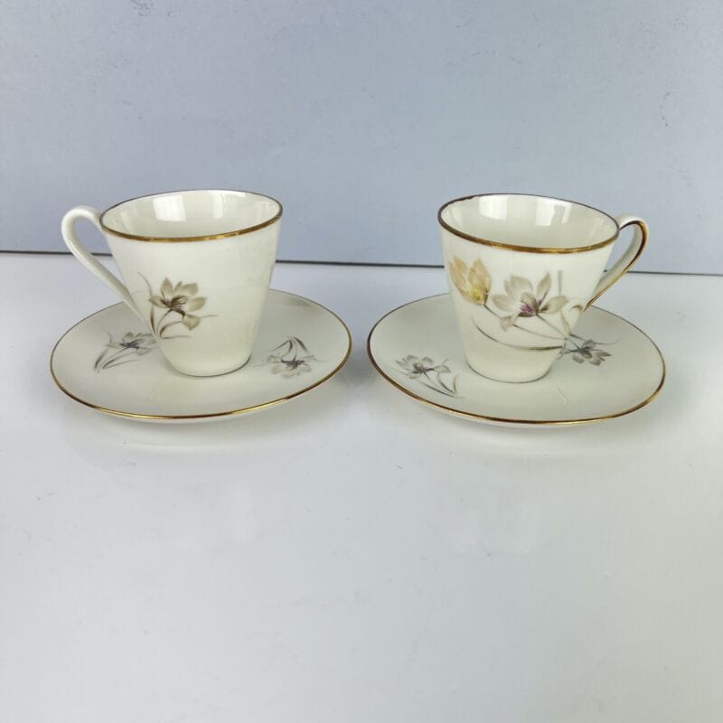 Servizio da caffe antico Bavaria in porcellana anni 40 tazze tazzine fiori Deco Categoria  Servizio tazze - Tazze
