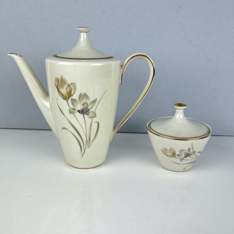 Servizio da caffe antico Bavaria in porcellana anni 40 tazze tazzine fiori Deco Categoria  Servizio tazze - Tazze