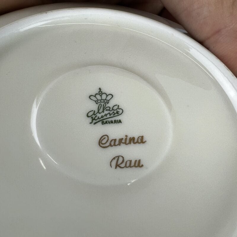 Servizio da caffe antico Bavaria in porcellana anni 40 tazze tazzine fiori Deco Categoria  Servizio tazze - Tazze