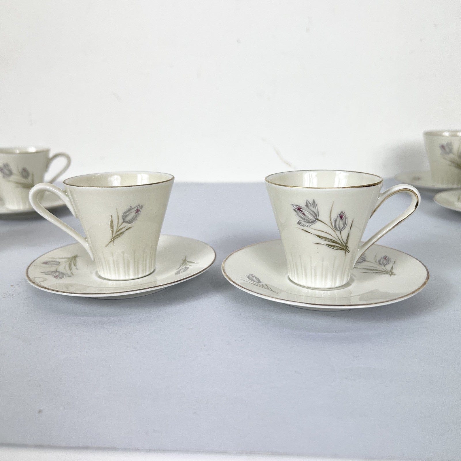 Servizio da caffe antico Bavaria in porcellana anni 70 tazze tazzine fiori Deco Categoria  Servizio tazze - Tazze