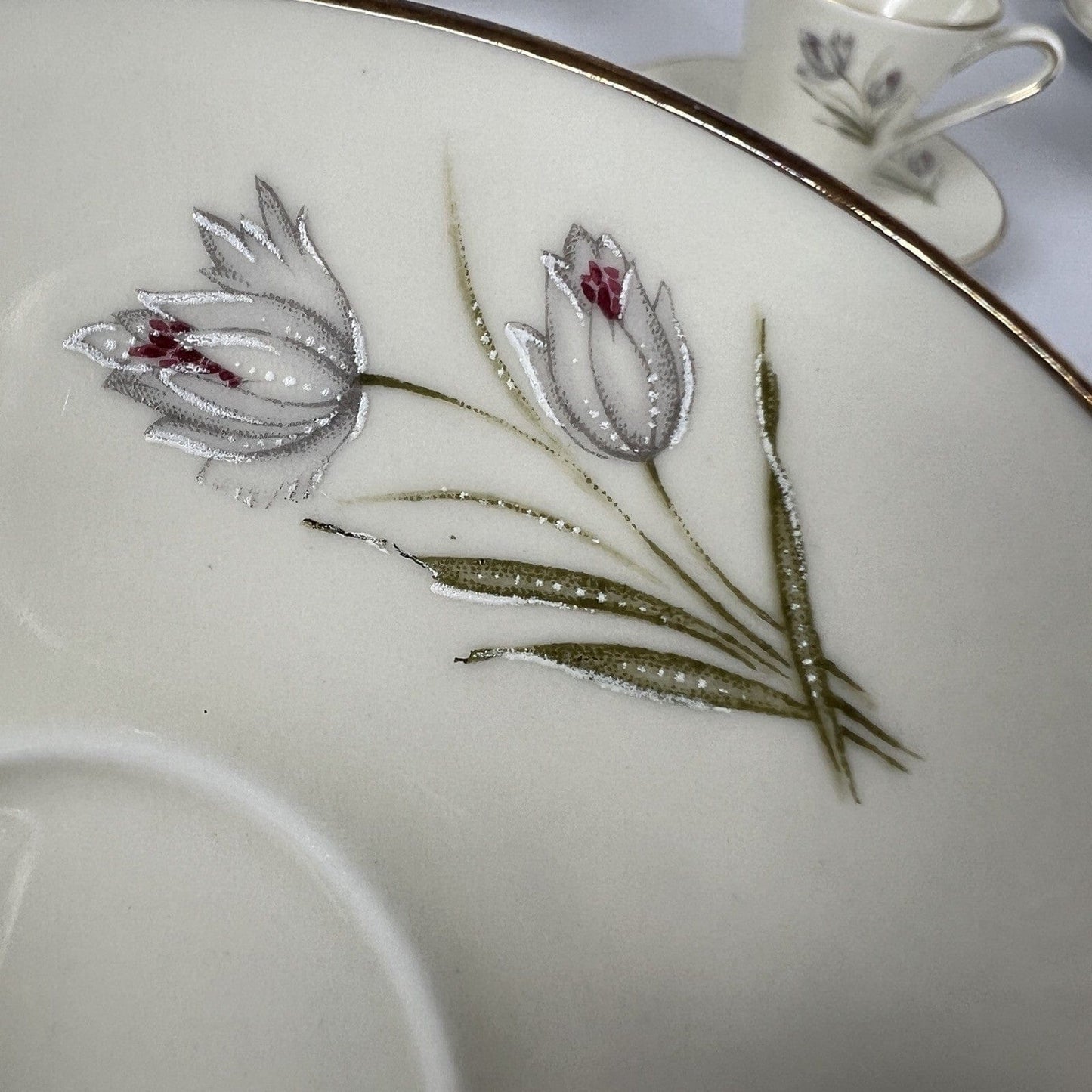Servizio da caffe antico Bavaria in porcellana anni 70 tazze tazzine fiori Deco Categoria  Servizio tazze - Tazze