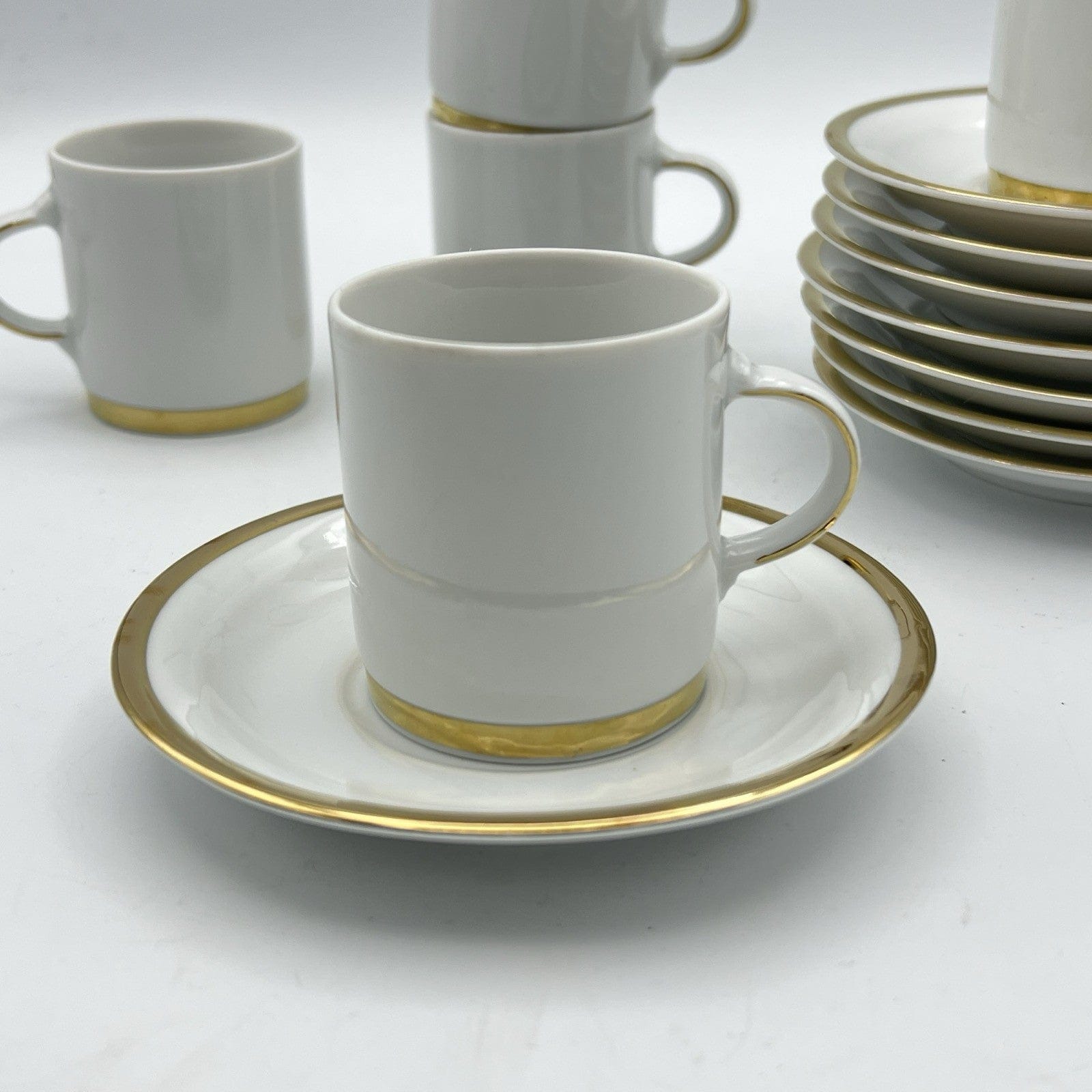 Servizio da caffe antico Bavaria in porcellana anni 70 tazze tazzine Stile Deco Categoria  Servizio tazze - Tazze