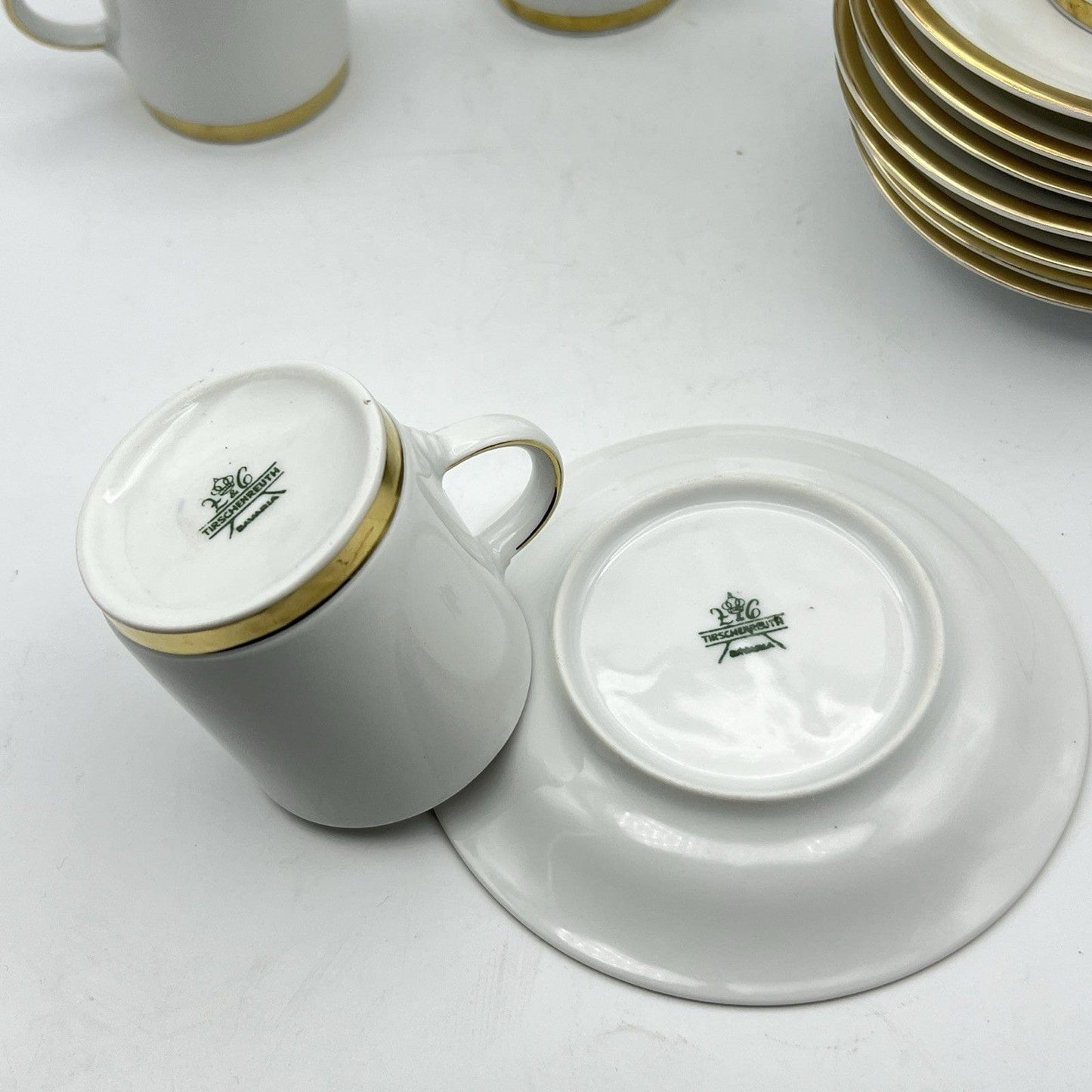 Servizio da caffe antico Bavaria in porcellana anni 70 tazze tazzine Stile Deco Categoria  Servizio tazze - Tazze