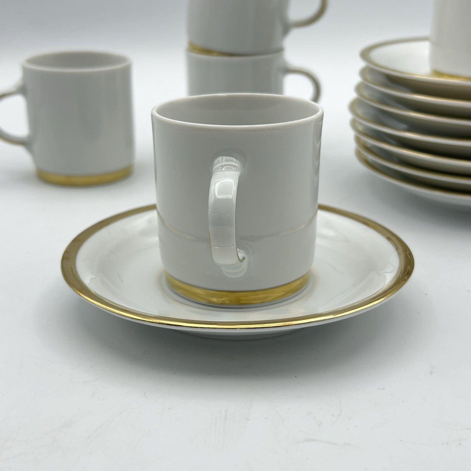 Servizio da caffe antico Bavaria in porcellana anni 70 tazze tazzine Stile Deco Categoria  Servizio tazze - Tazze