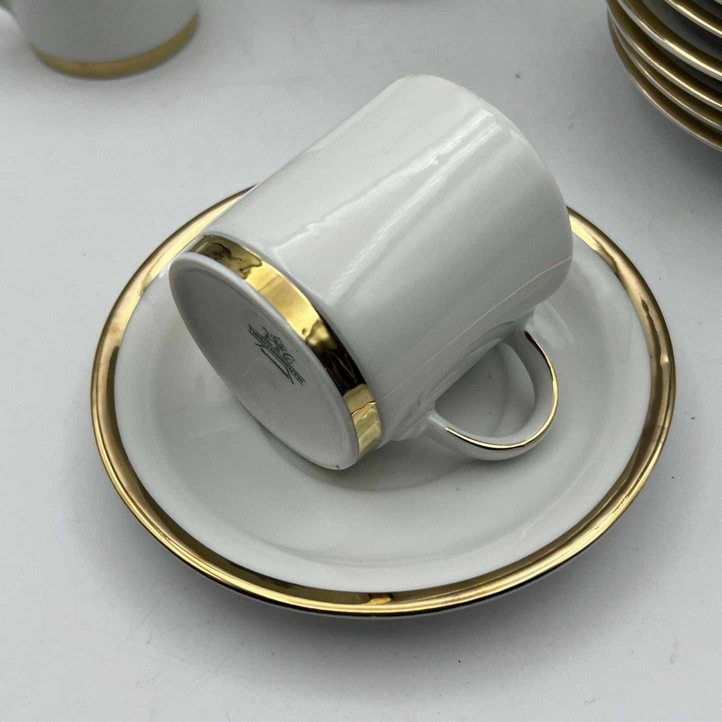 Servizio da caffe antico Bavaria in porcellana anni 70 tazze tazzine Stile Deco Categoria  Servizio tazze - Tazze