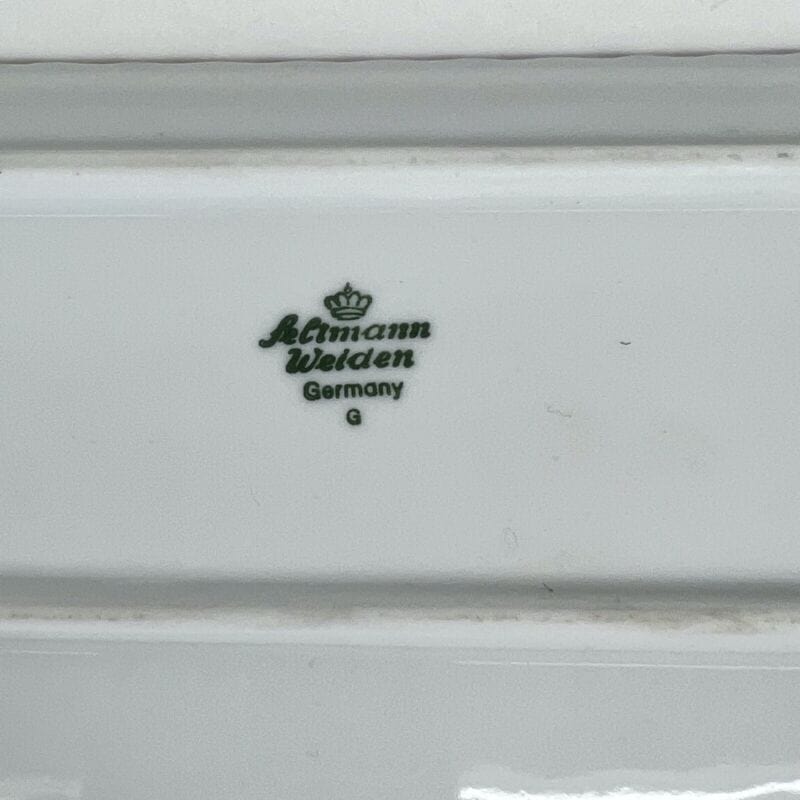 Servizio da caffe antico bavaria in porcellana tazzine per 2 con vassoio celeste Categoria  Ceramiche e Porcellane