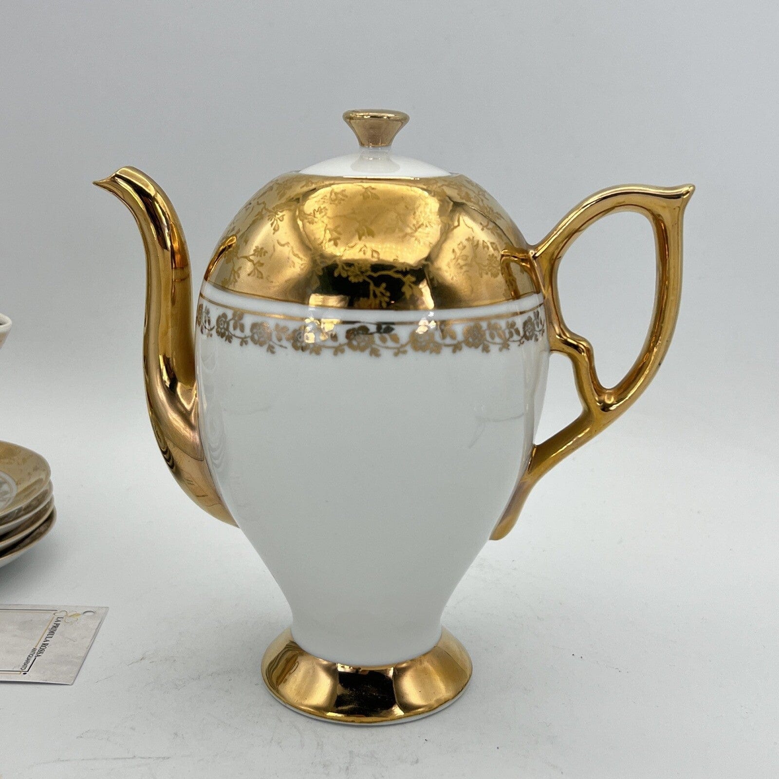 Servizio da caffe antico in porcellana Bavaria anni 40 tazze tazzine oro 13 pz Categoria  Servizio tazze - Tazze