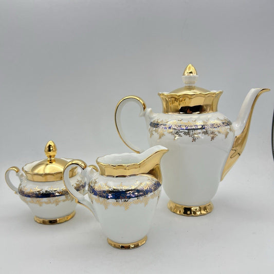 Servizio da caffe antico in porcellana Bavaria anni 40 tazze tazzine oro 15 pz Categoria  Servizio tazze - Tazze