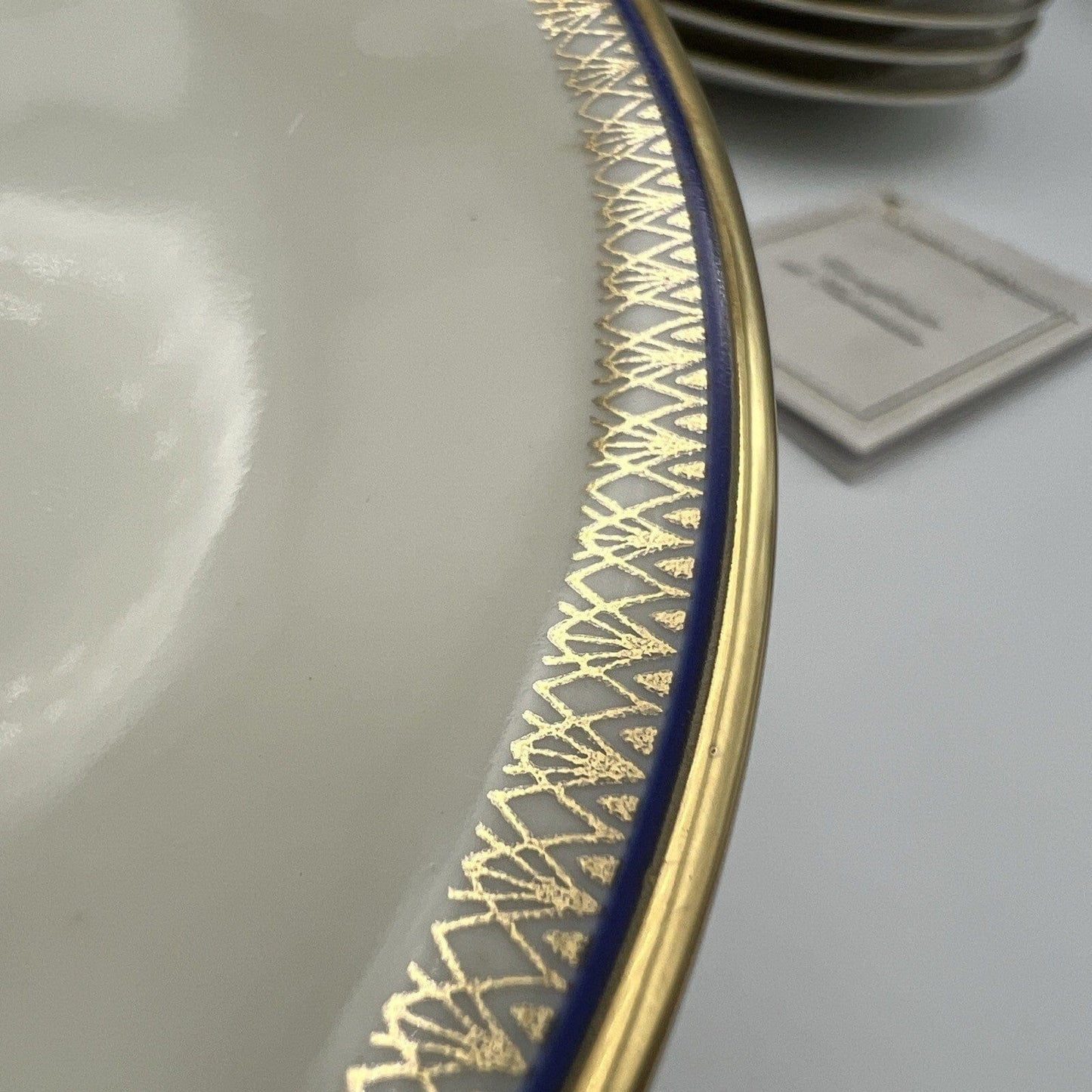 Servizio da tè the antico in porcellana Bavaria oro set tazze teiera lattiera Categoria  Servizio tazze - Tazze