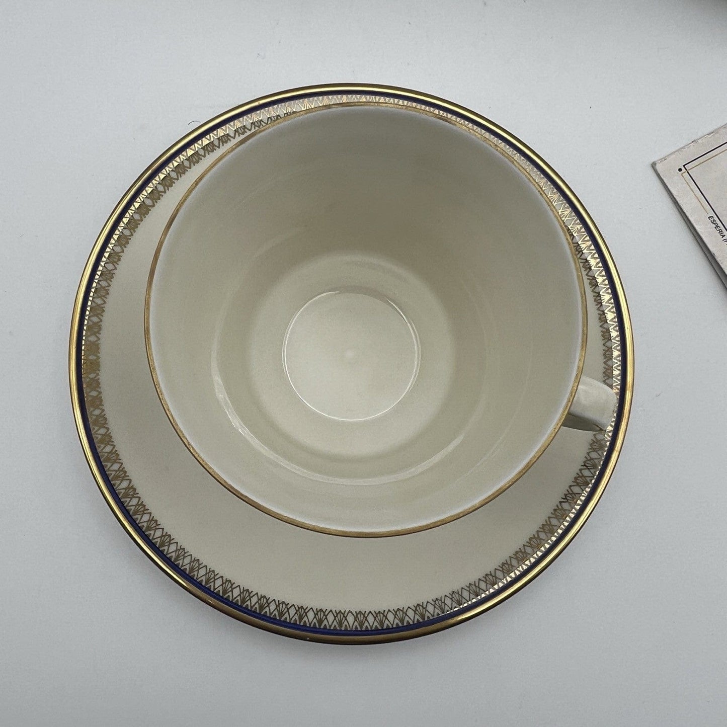 Servizio da tè the antico in porcellana Bavaria oro set tazze teiera lattiera Categoria  Servizio tazze - Tazze