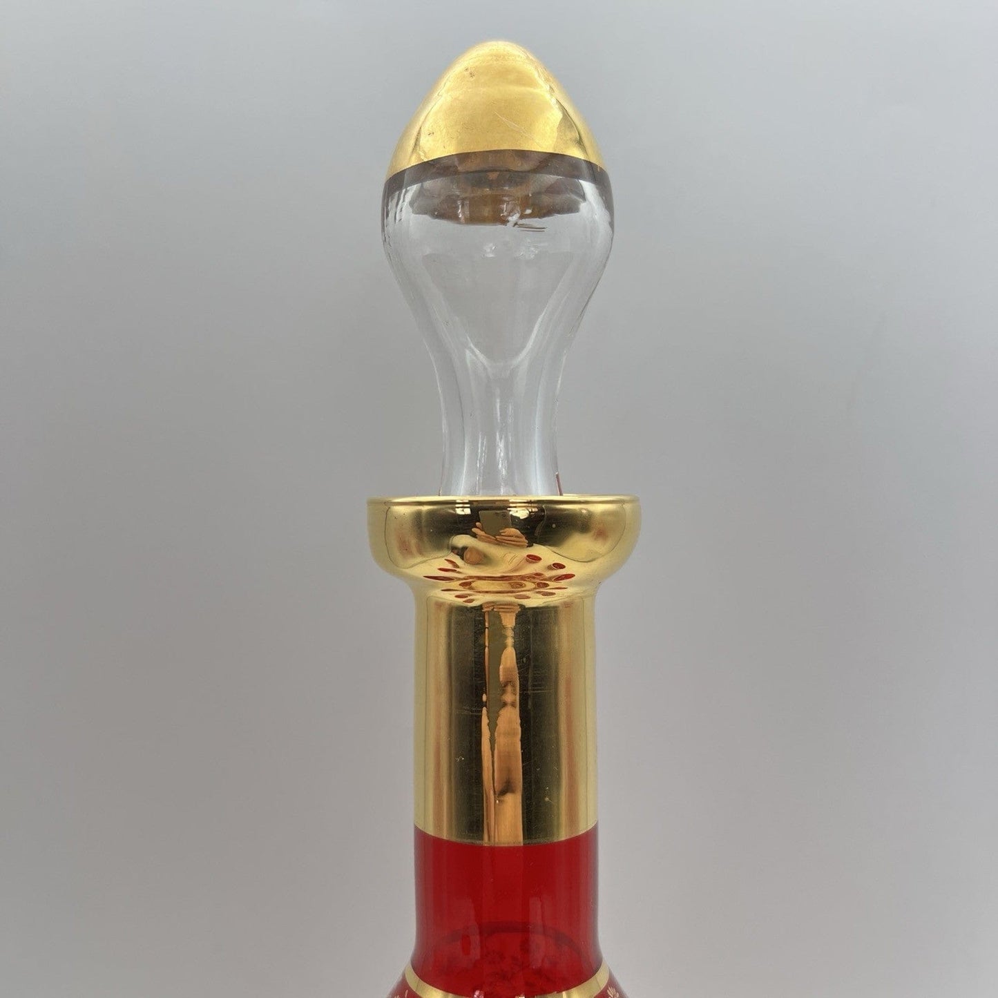 Servizio di Bicchieri da per liquore in vetro Murano rosso bicchierini rosolio Categoria  Vetri e Cristalli