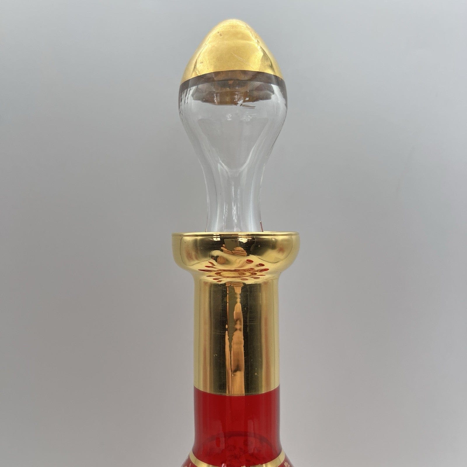 Servizio di Bicchieri da per liquore in vetro Murano rosso bicchierini rosolio Categoria  Vetri e Cristalli