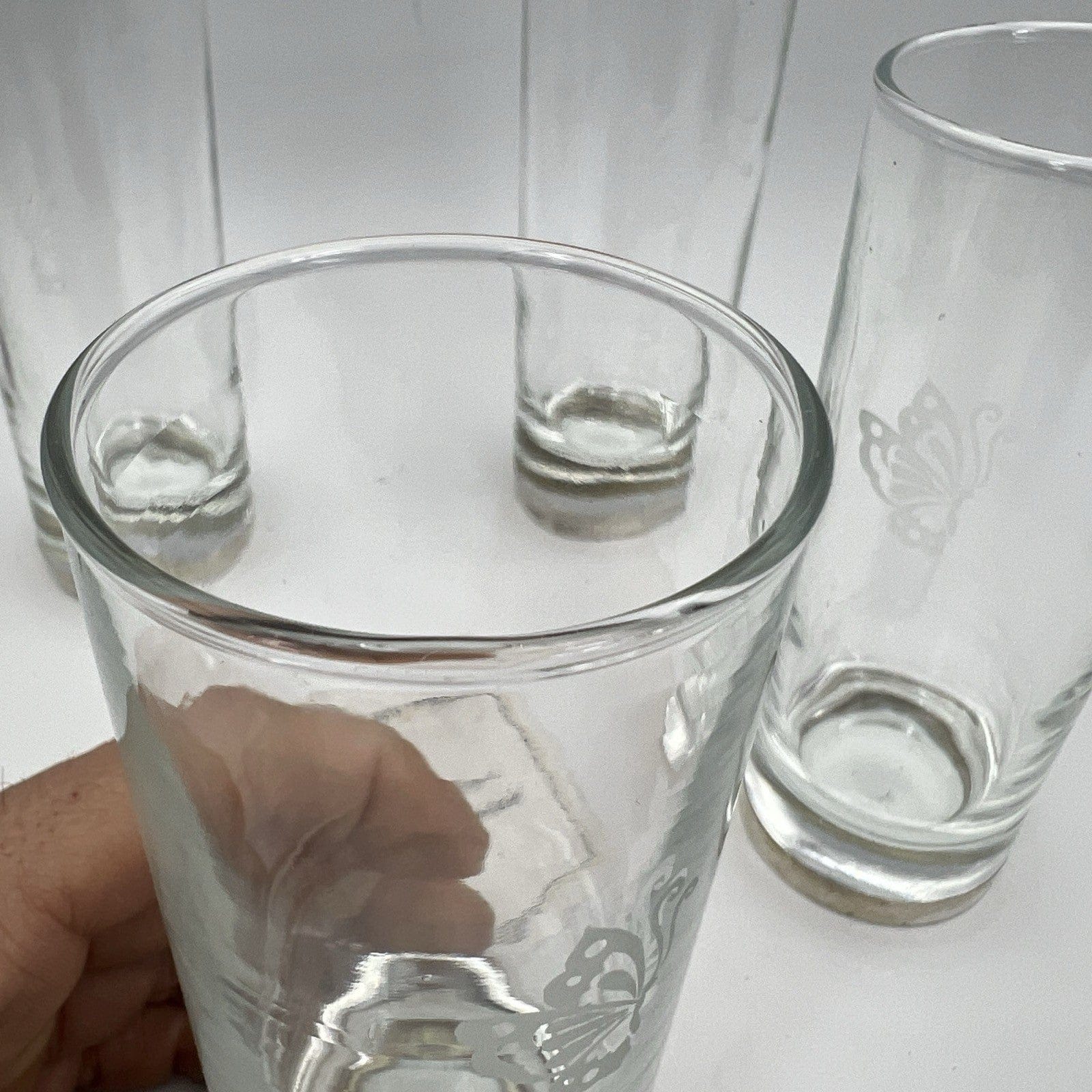 Set Bicchieri vintage servizio in vetro e Argento 800 per Cocktail Long Drink Categoria  Vetri e Cristalli