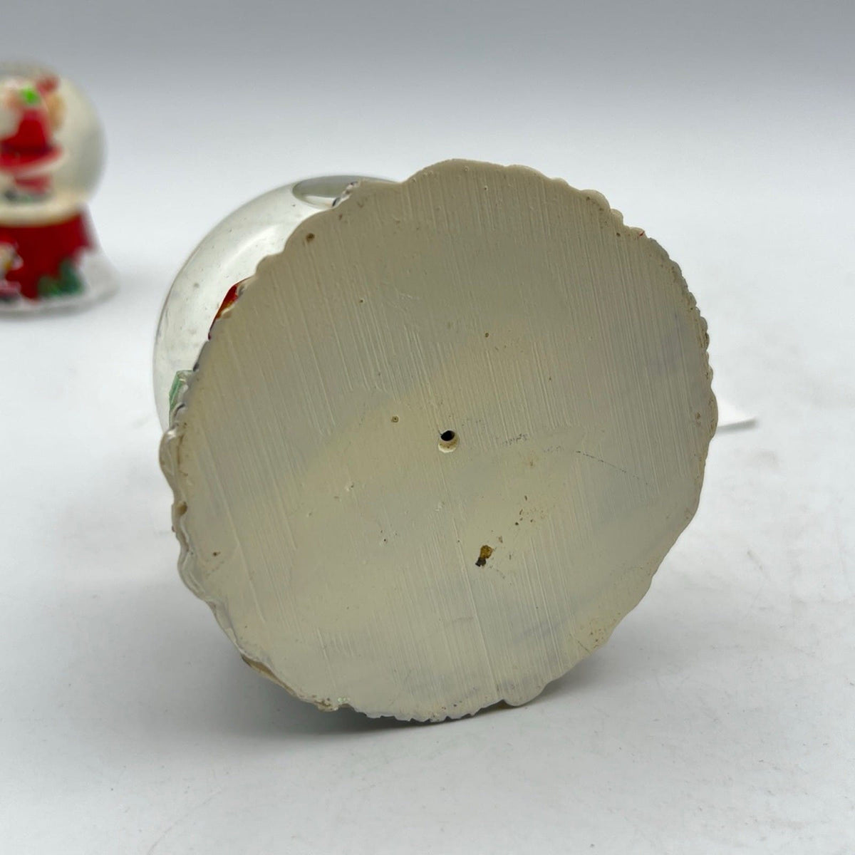 Set di 3 Palla con Neve di plastica Babbo Natale Pupazzo Originale Vintage Categoria  Vintage