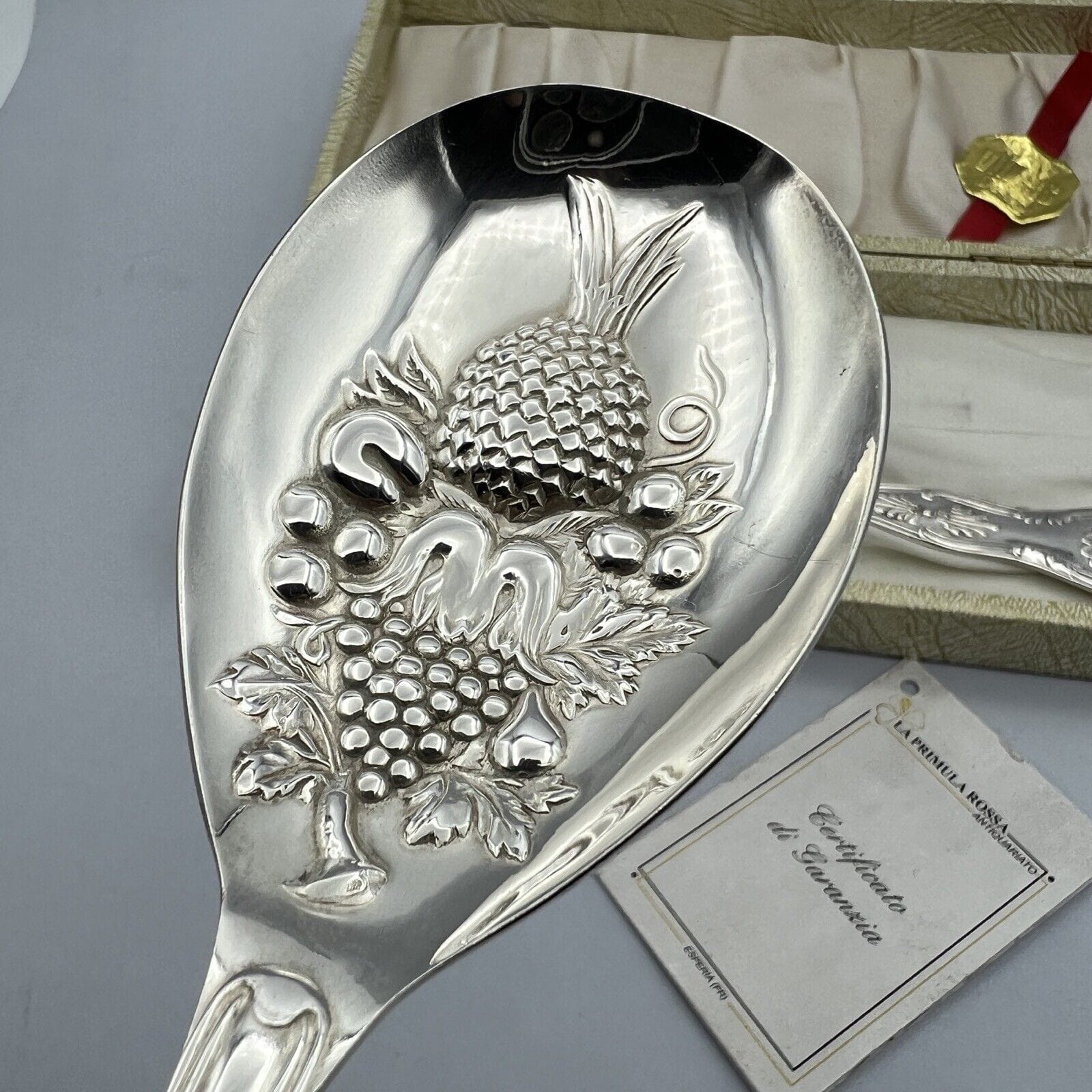 Set di Antiche Posate in argento sheffield cucchiaio forchetta da insalata '40 Categoria  Sheffield & Argento