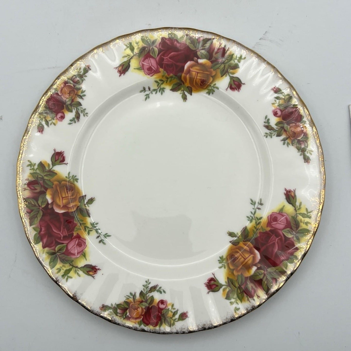 Set Servizio di 10 Piatti 18 cm in Porcellana Royal Albert Old Country Roses Categoria  Piatti e Piattini