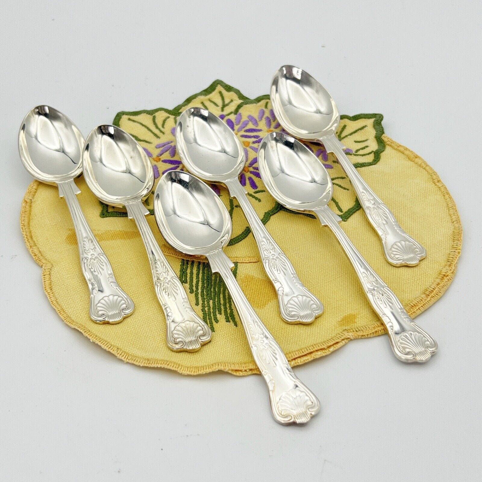 Set servizio di cucchiai in Argento silver plated Sheffield Stile 800 Categoria  Sheffield & Argento