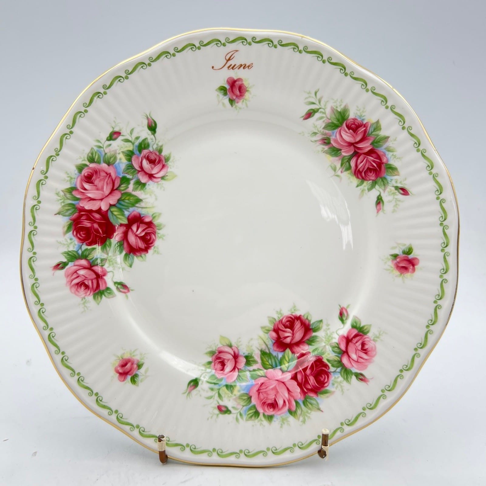 Set Servizio di piatti completo con Mesi Flower Of the Month inglese Queen's Categoria  Servizio tazze - Tazze