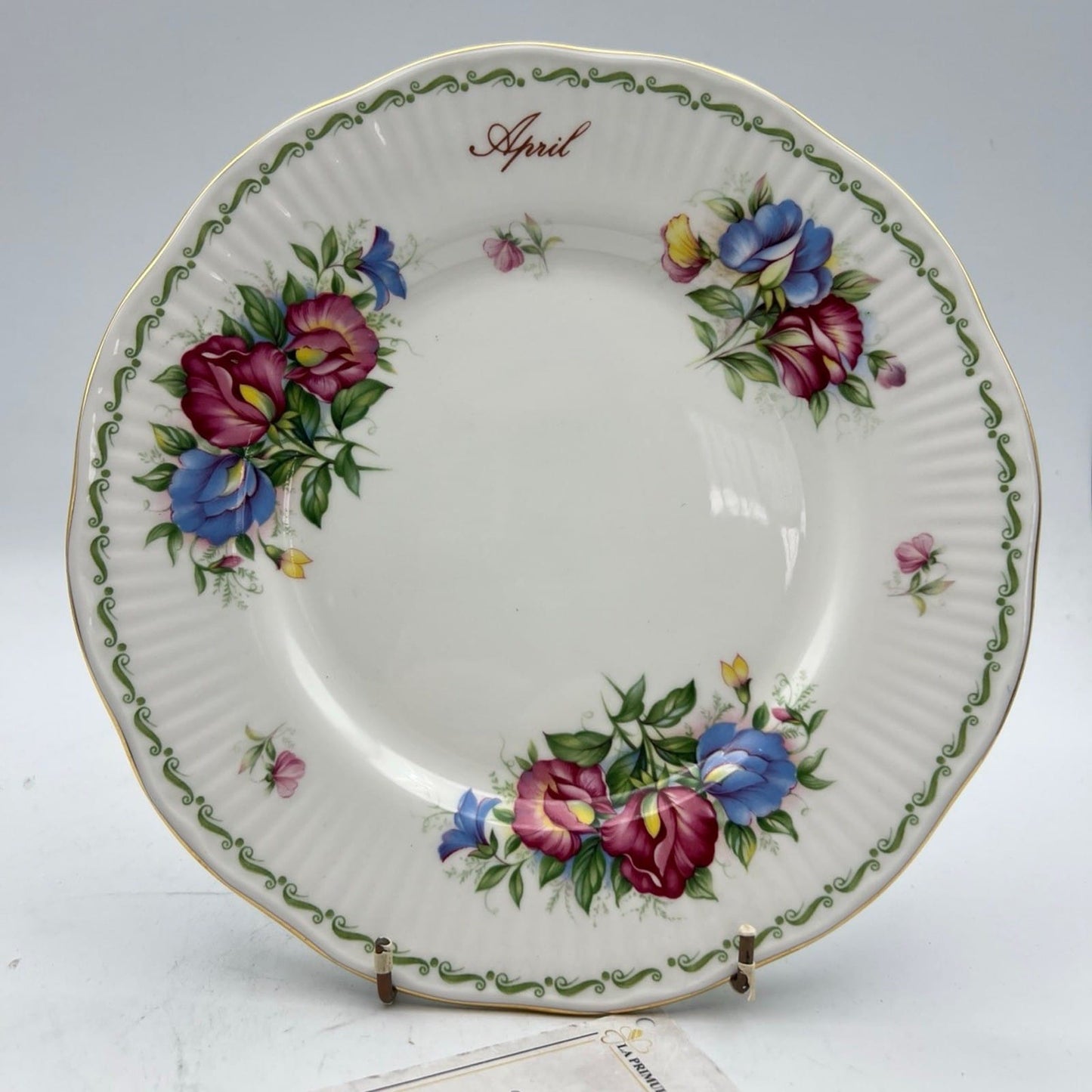 Set Servizio di piatti completo con Mesi Flower Of the Month inglese Queen's Categoria  Servizio tazze - Tazze