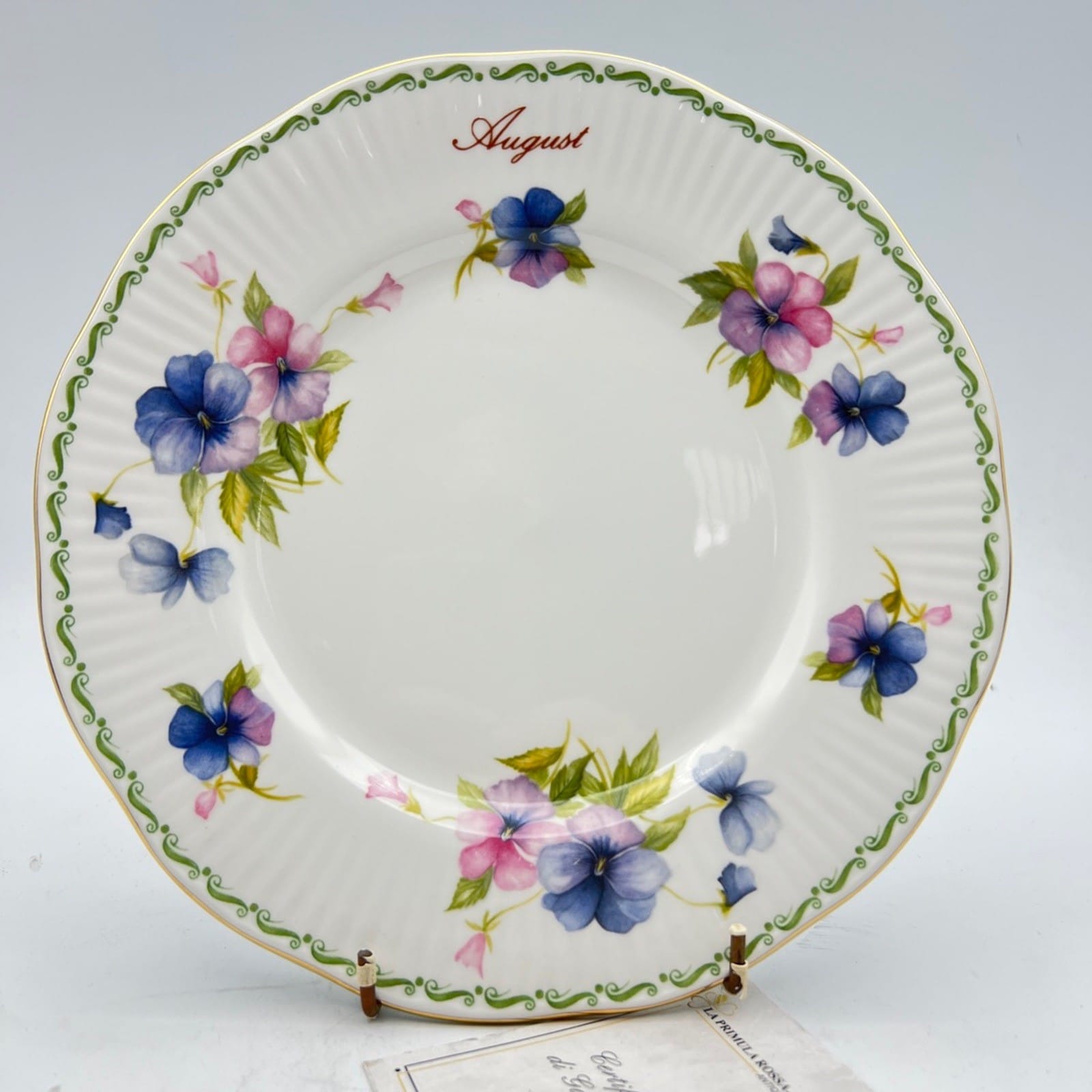 Set Servizio di piatti completo con Mesi Flower Of the Month inglese Queen's Categoria  Servizio tazze - Tazze