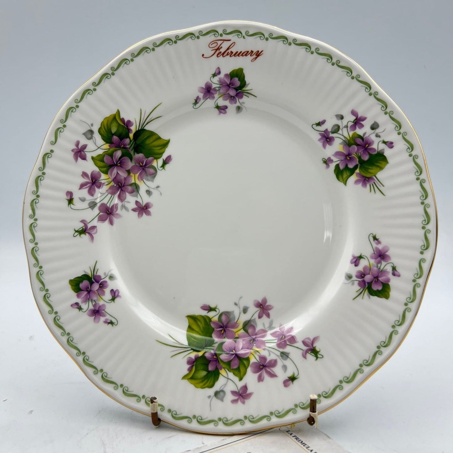 Set Servizio di piatti completo con Mesi Flower Of the Month inglese Queen's Categoria  Servizio tazze - Tazze