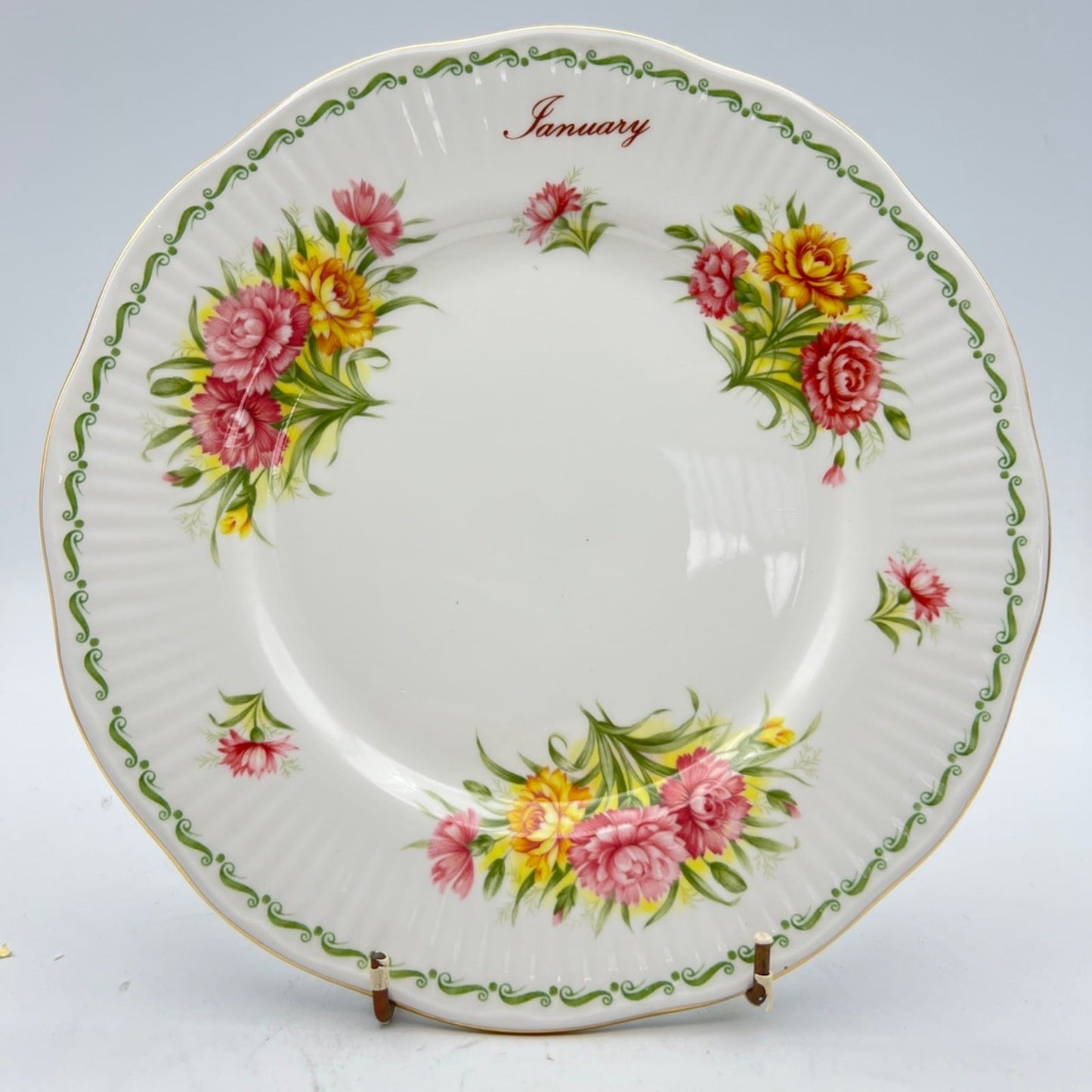 Set Servizio di piatti completo con Mesi Flower Of the Month inglese Queen's Categoria  Servizio tazze - Tazze