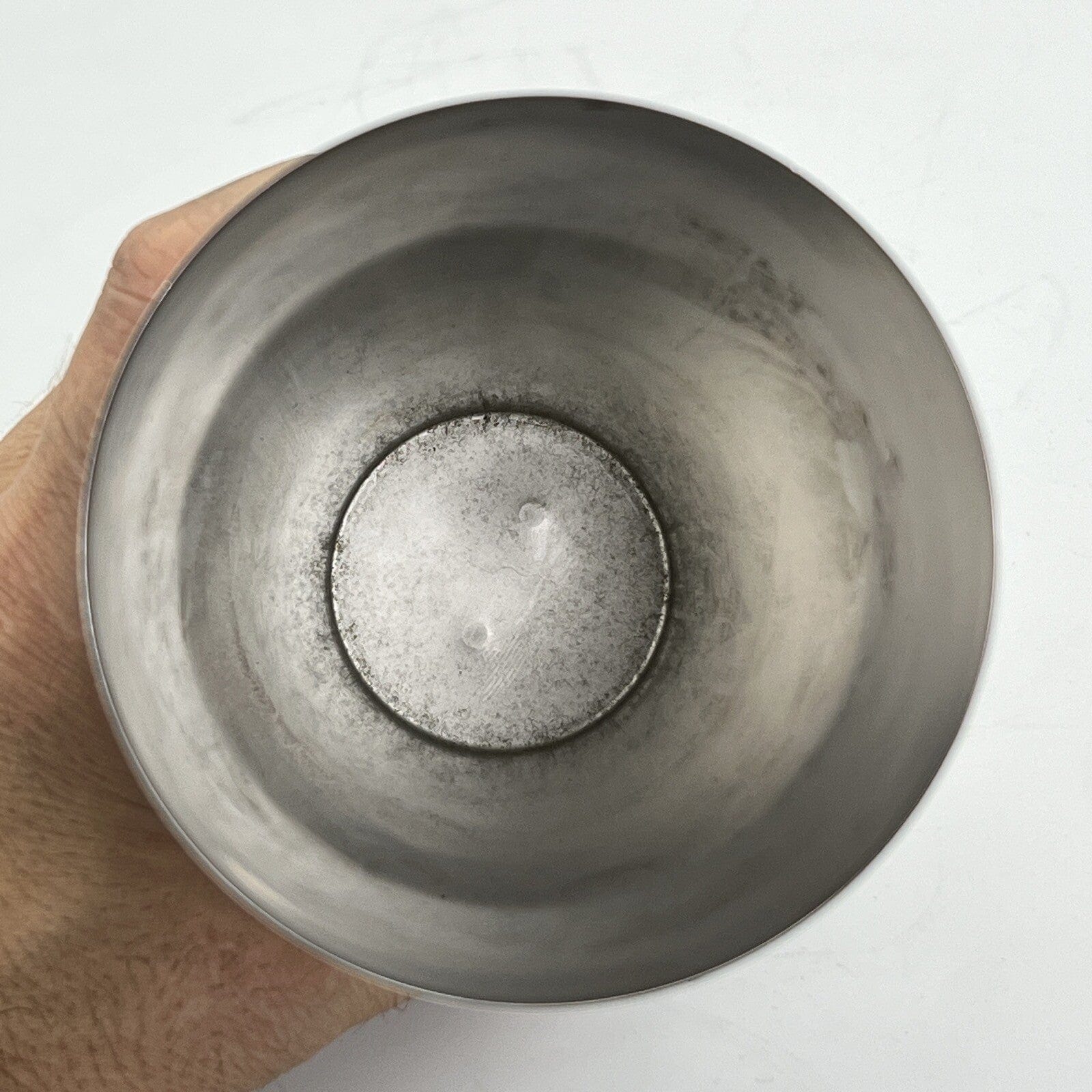 Shaker per cocktail da bar vintage anni 80 Alessi Modello Boston in Acciaio Inox Categoria  Sheffield & Argento