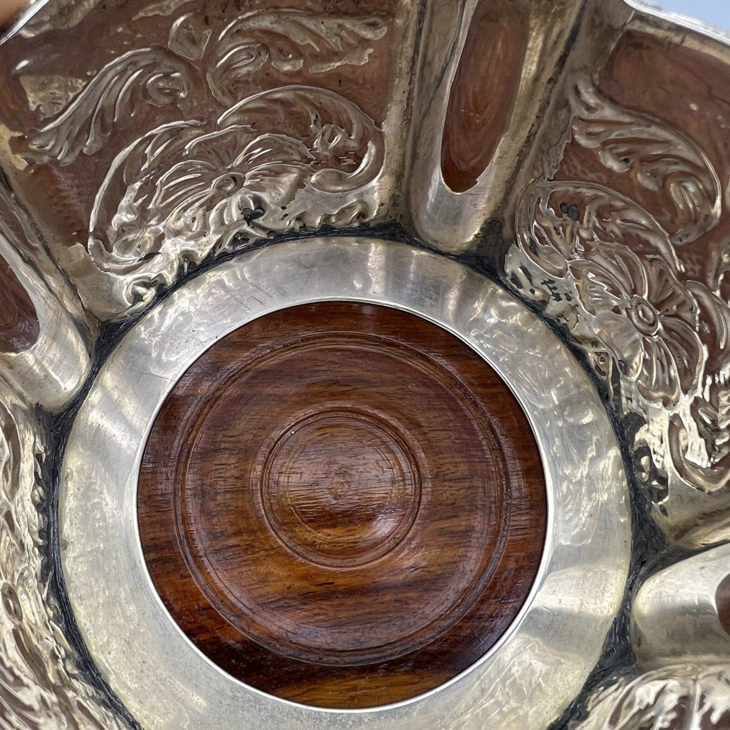 Sottobottiglia da tavola in argento sheffield silver plated vintage stile 800 Categoria  Sheffield & Argento