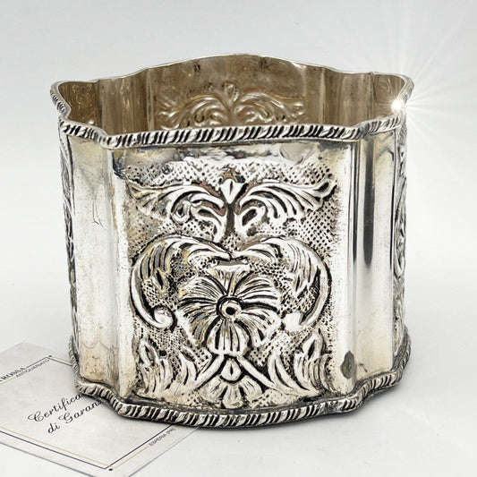 Sottobottiglia da tavola in argento sheffield silver plated vintage stile 800 Categoria  Sheffield & Argento