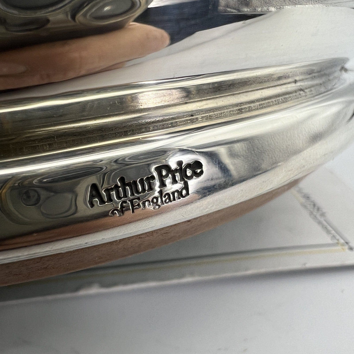 Sottobottiglia da tavola per vino in argento sheffield vintage stile antico 900 Categoria  Sheffield & Argento