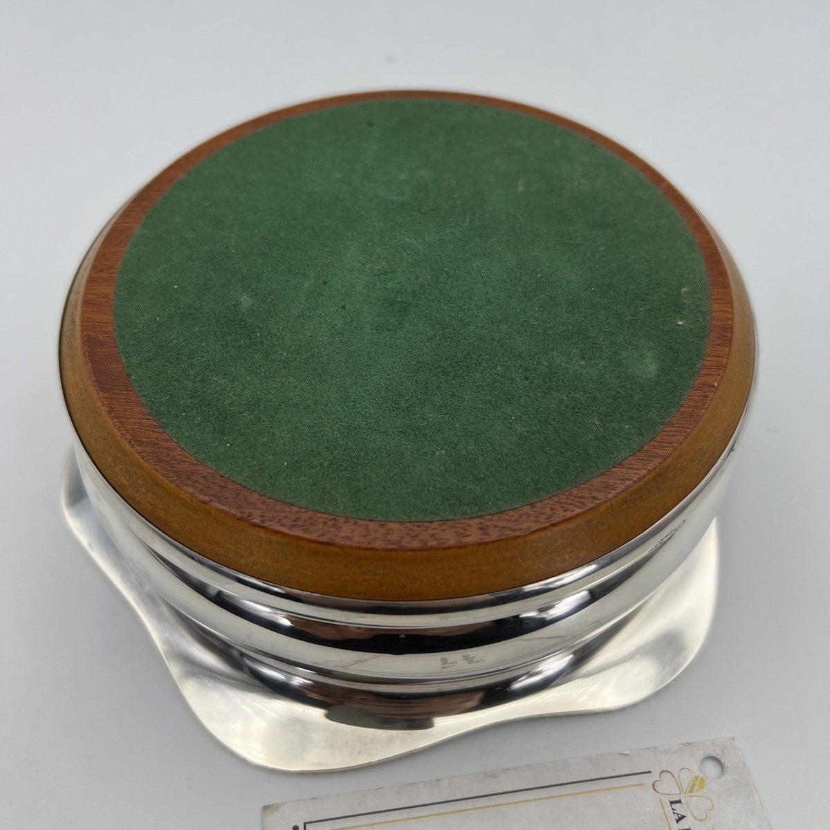 Sottobottiglia da tavola per vino in argento sheffield vintage stile antico 900 Categoria  Sheffield & Argento