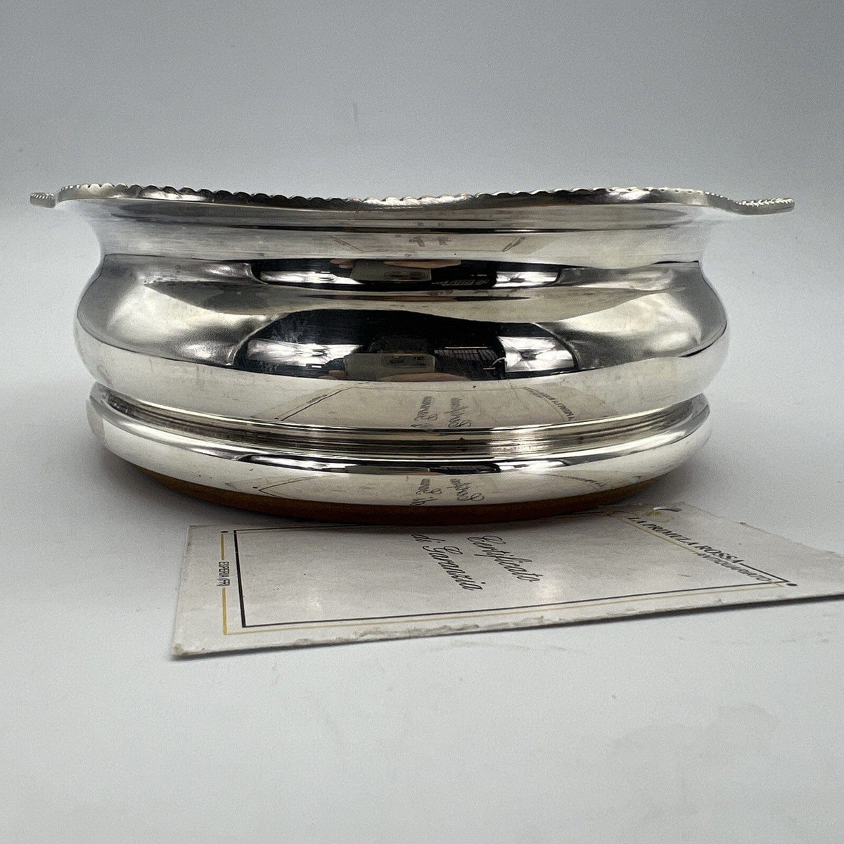 Sottobottiglia da tavola per vino in argento sheffield vintage stile antico 900 Categoria  Sheffield & Argento