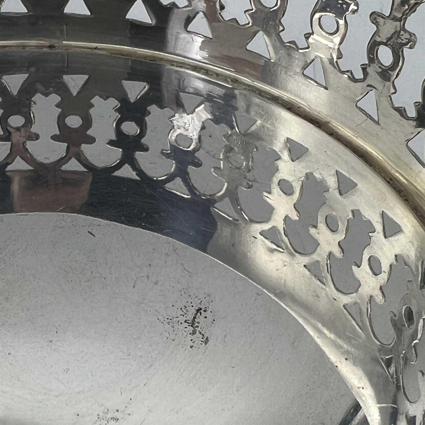 Sottobottiglia portabottiglie vino da tavola in argento sheffield stile antico X Categoria  Sheffield & Argento