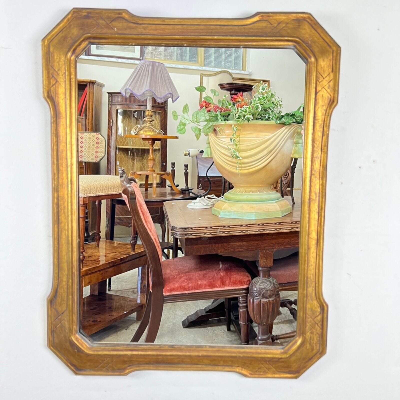 Specchio antico in stile 800 specchiera vintage in legno dorato con cornice oro Categoria  Specchi e Cornici