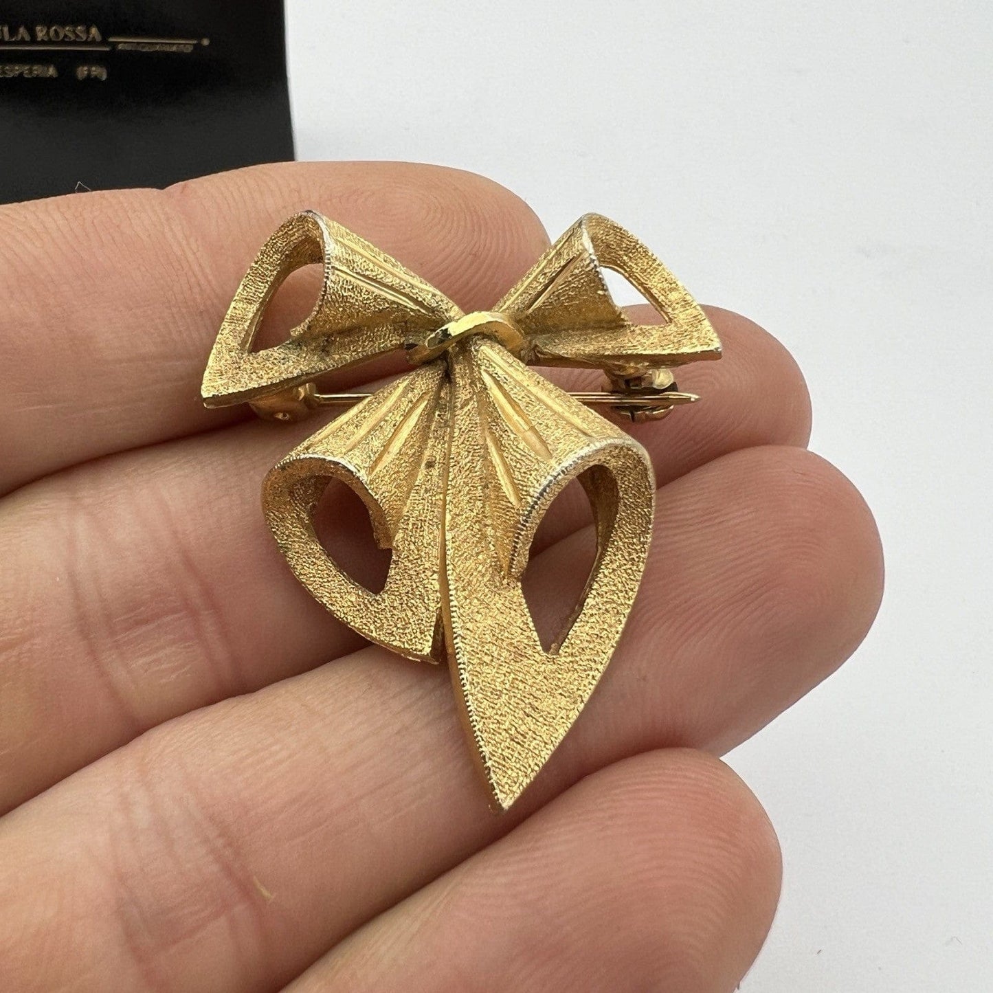 Spilla Elegante Inglese Vintage da donna stile antica Gioiello a forma di Fiocco Categoria  Bigiotteria & Accessori