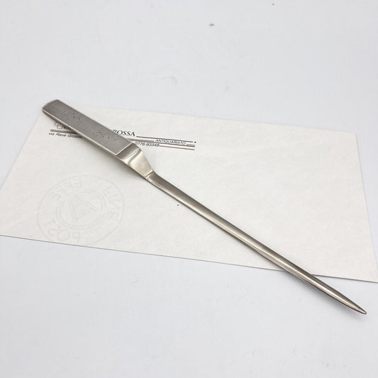 Tagliacarte aprilettere sfogliacarte in argento 925 da scrivania anni 40 Categoria  Accessori scrivania e ufficio