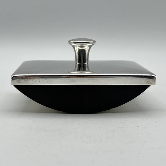 Tampone antico Blotter in Argento silver plated  asciuga inchiostro da scrivania Categoria  Sheffield & Argento