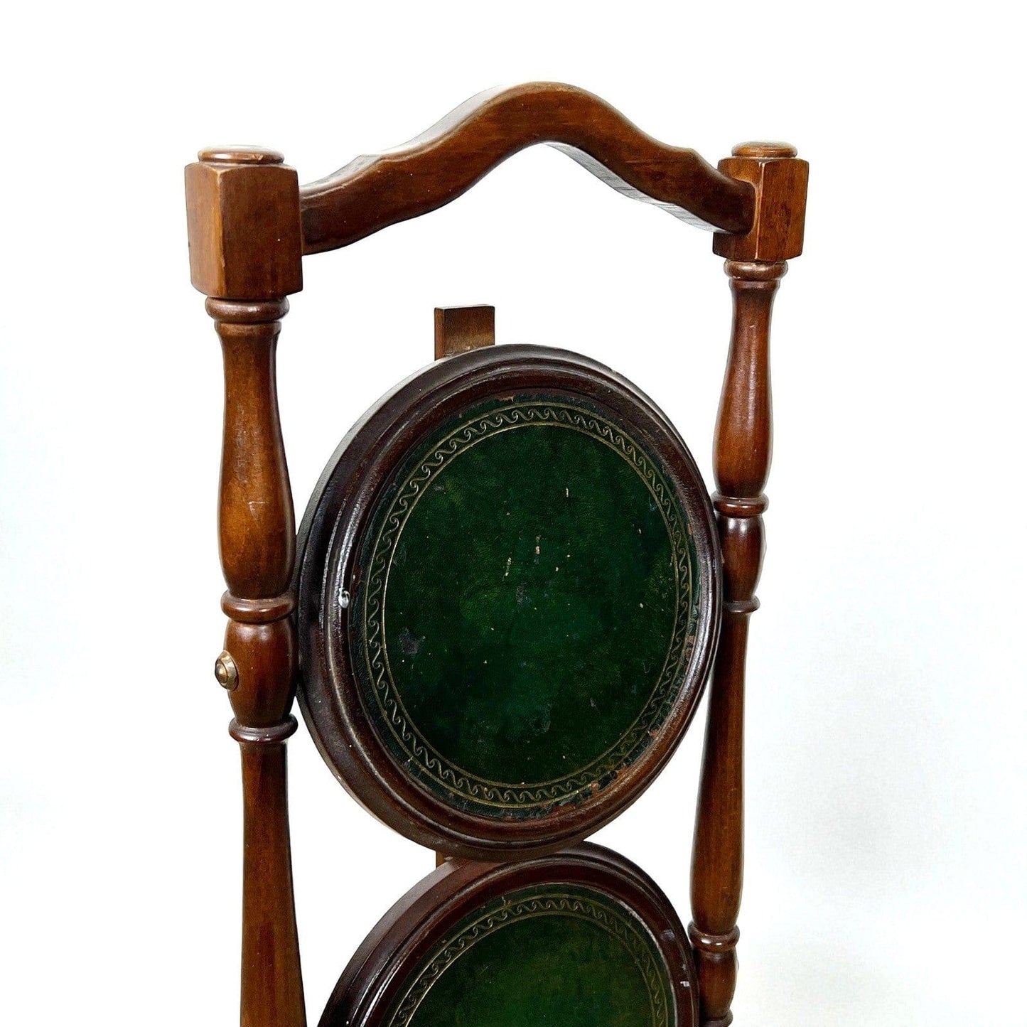 Tavolino antico a piu ripiani in legno etagere pieghevole porta dolci cake stand Categoria  Tavoli - tavolinetti