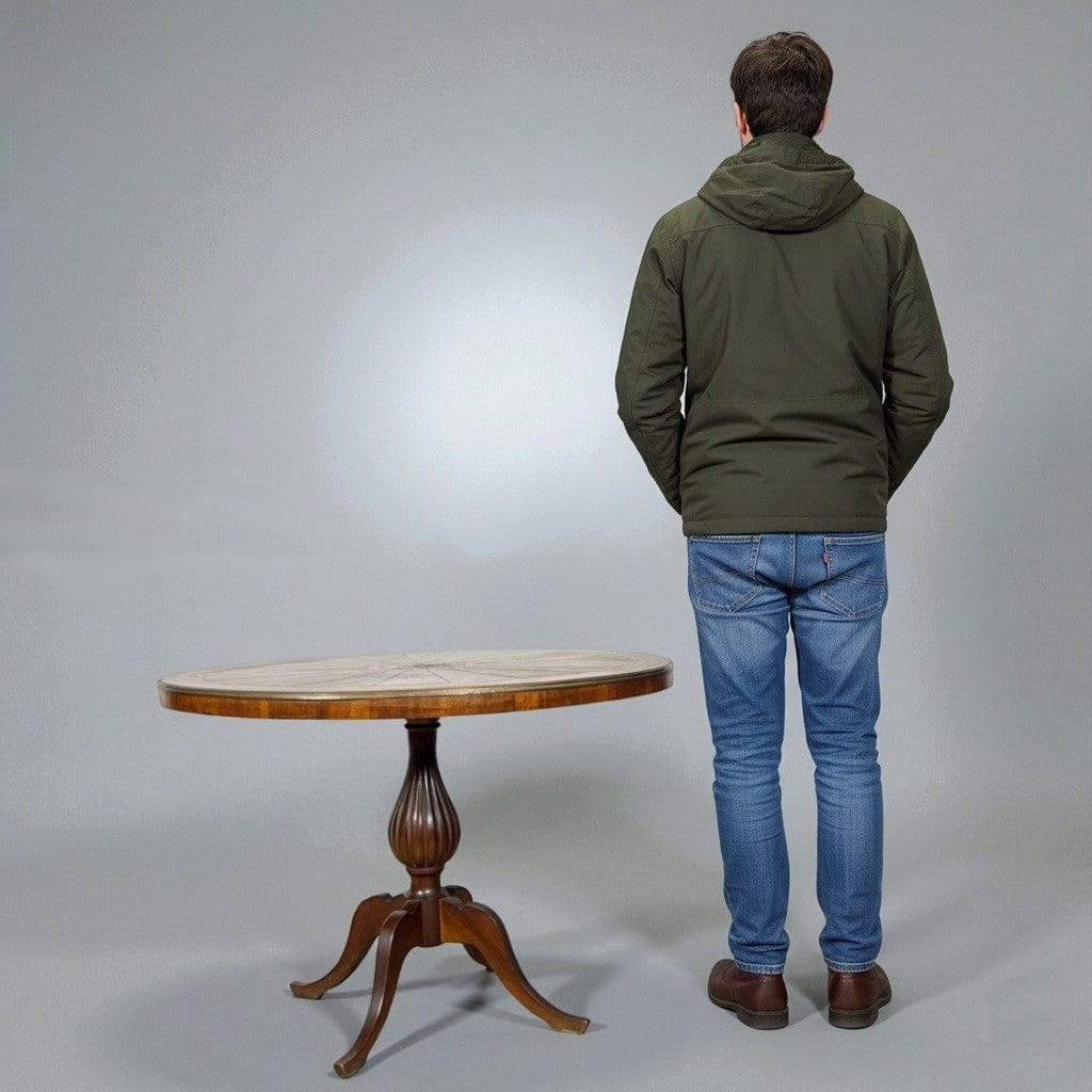 Tavolino rotondo antico tavolo basso da caffè  per salotto stile classico 900 Categoria  Comodini