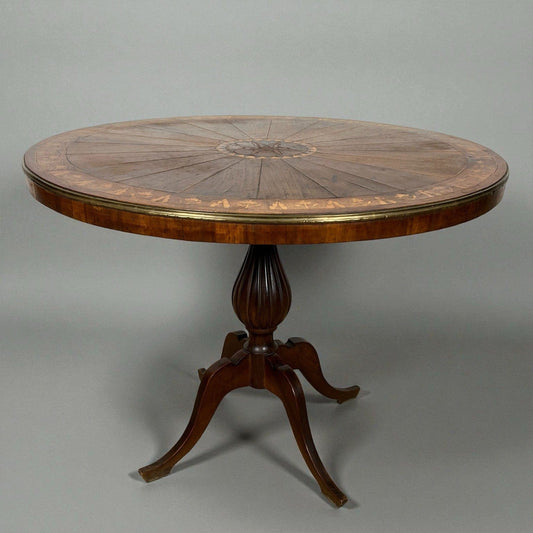 Tavolino rotondo antico tavolo basso da caffè  per salotto stile classico 900 Categoria  Comodini